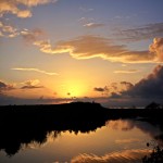 Clouds Reflecting on Water