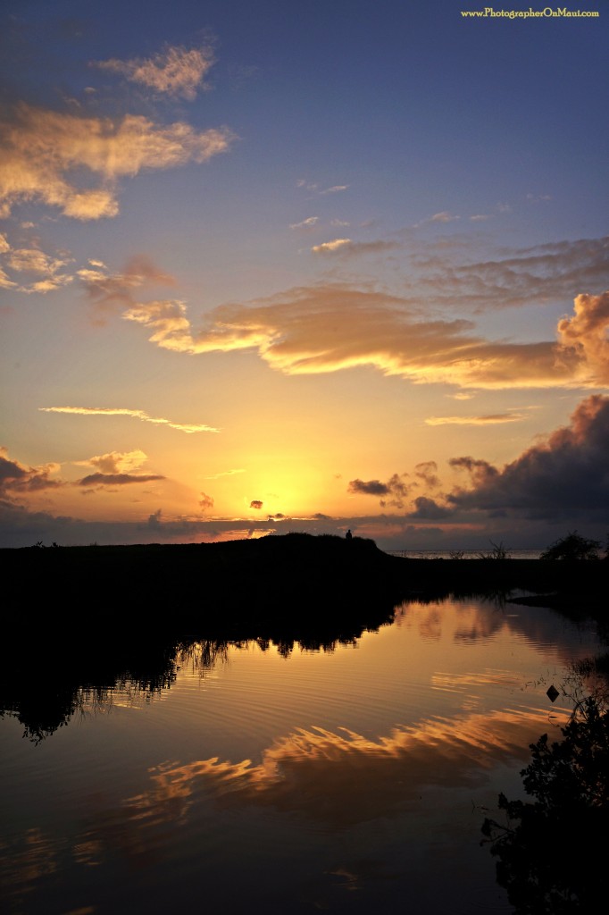 Clouds Reflecting on Water