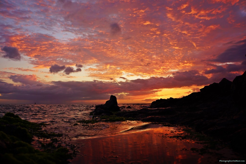"Ripple" sunset photograph by Kevin Hoffman
