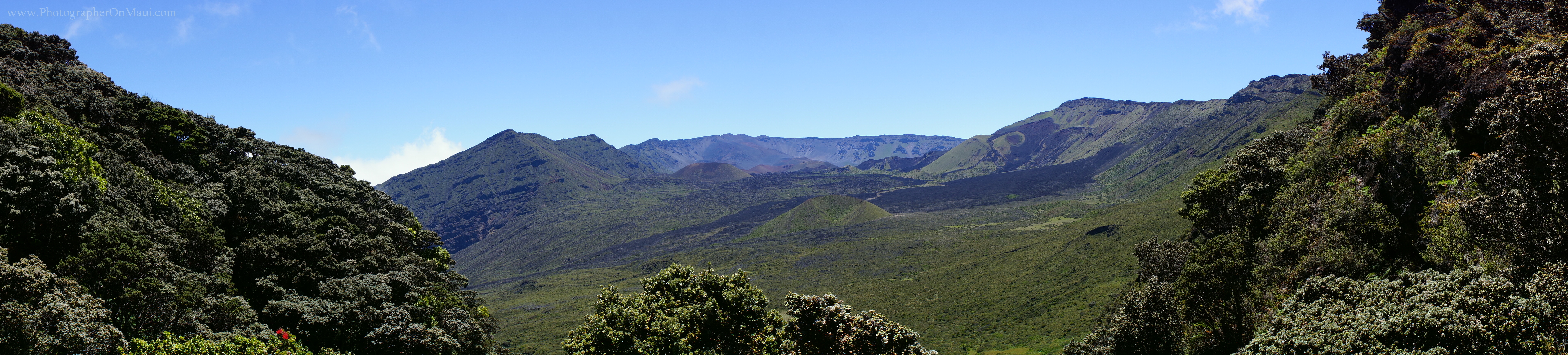 Haleakala Crater Hiking Panoramas