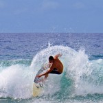 Surfing in Lahaina