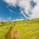 "Falling Behind" Lahaina Pali Trail